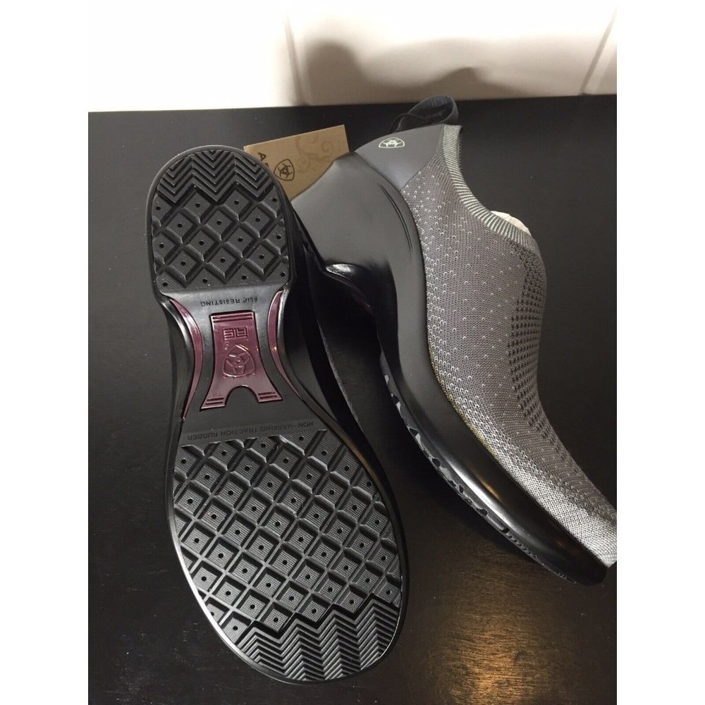 New Box NWT Ariat Ventknit Expert Clog Slip Comfort Shoes 8.5